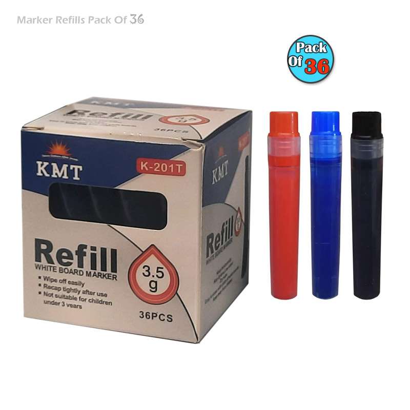 جوهر یدک ماژیک شارژی KMT – بسته 36 عددی
